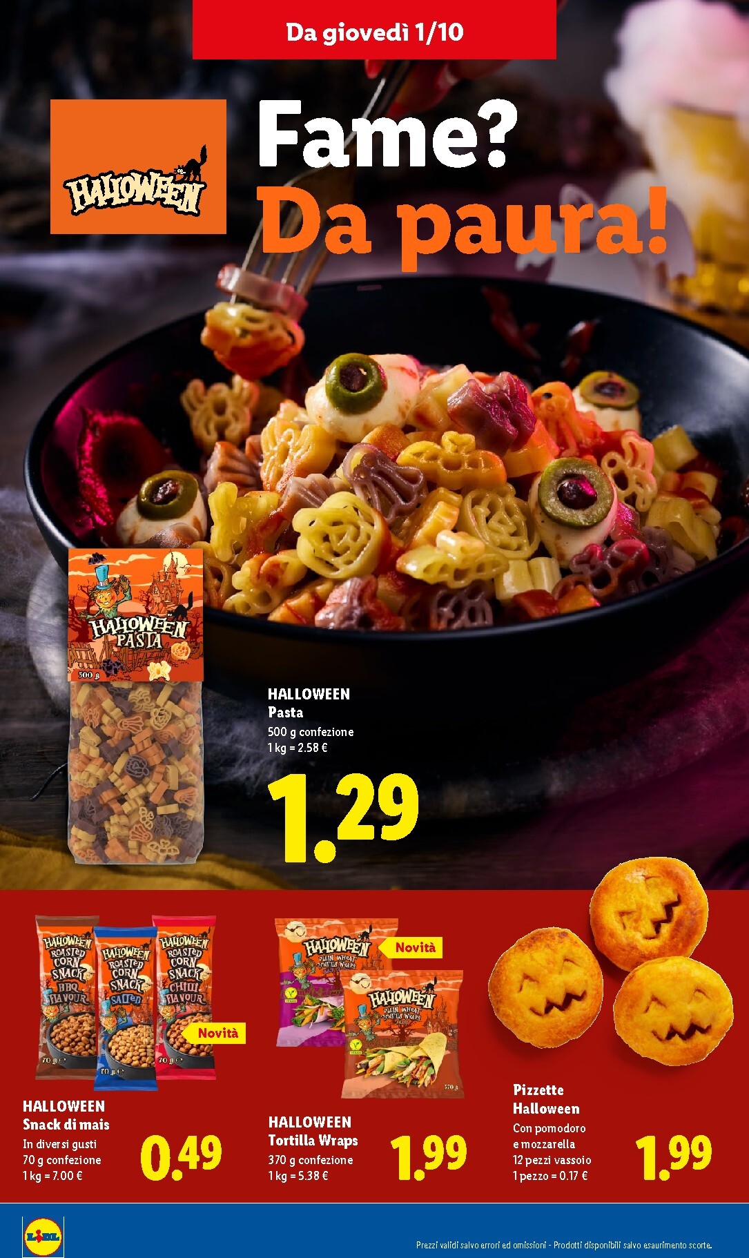 lidl - Volantino attuale di Lidl - Da Lidl ogni brivido vale davvero valido dal giovedì 01/10/2026 al sabato 31/10/2026 - page: 2