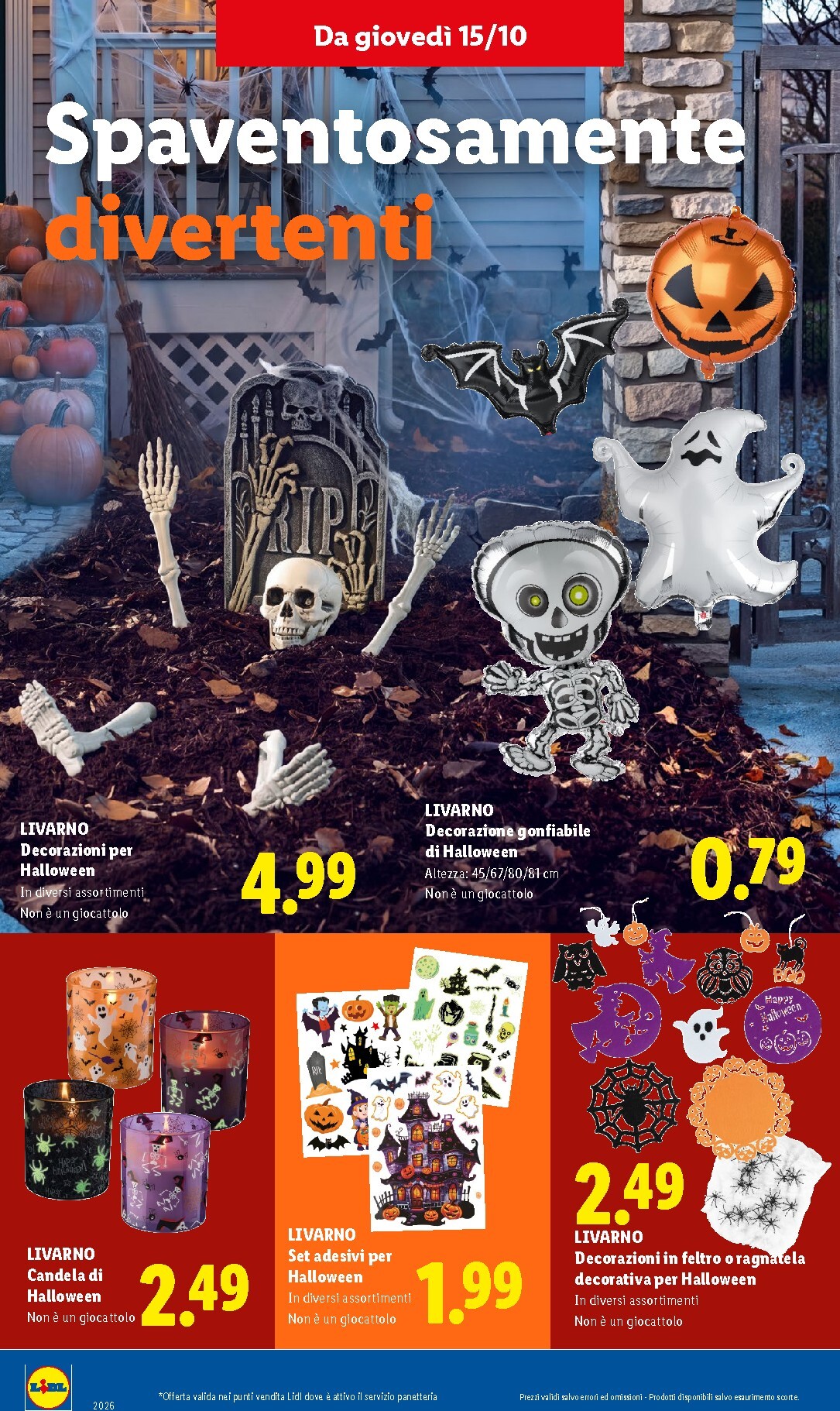 lidl - Volantino attuale di Lidl - Da Lidl ogni brivido vale davvero valido dal giovedì 01/10/2026 al sabato 31/10/2026 - page: 14