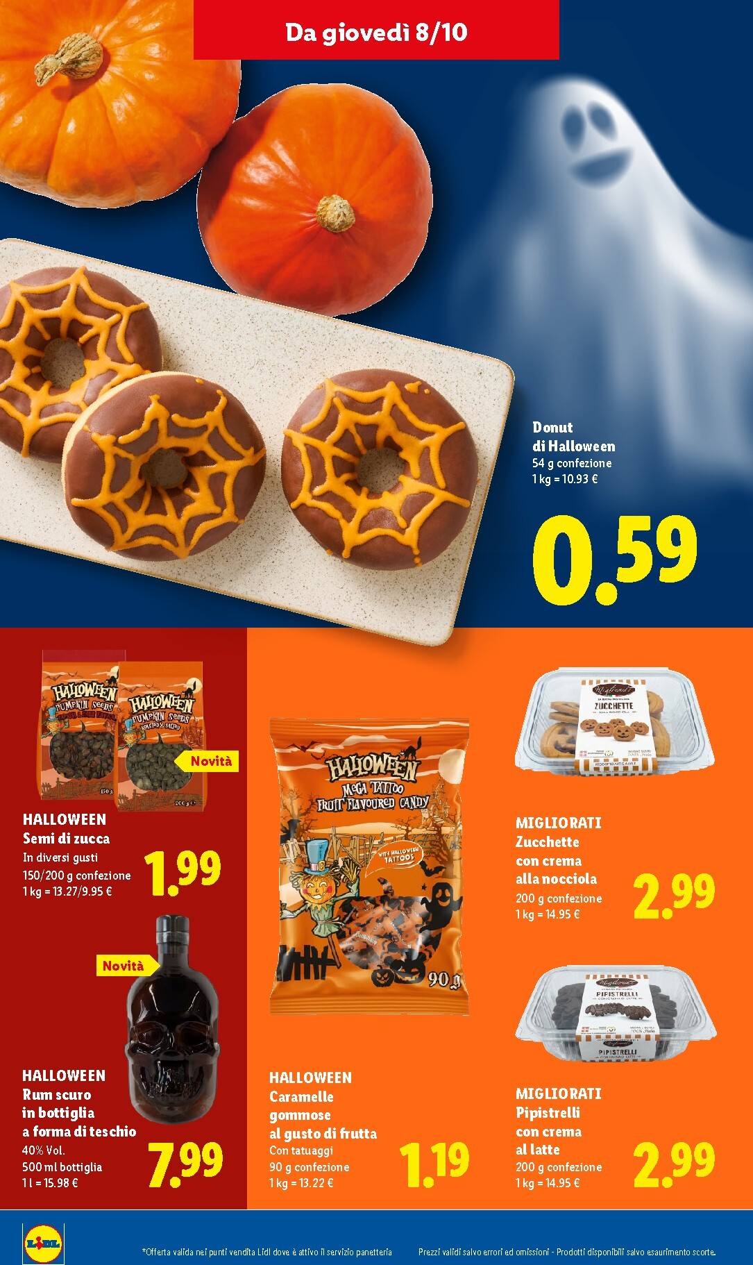 lidl - Volantino attuale di Lidl - Da Lidl ogni brivido vale davvero valido dal giovedì 01/10/2026 al sabato 31/10/2026 - page: 8