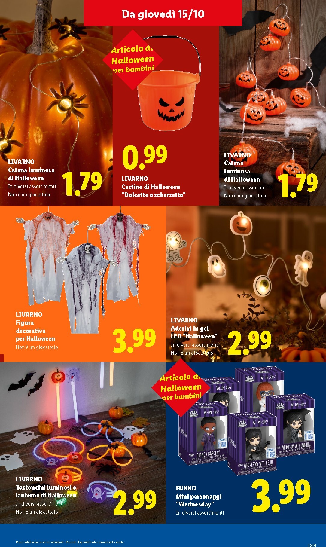 lidl - Volantino attuale di Lidl - Da Lidl ogni brivido vale davvero valido dal giovedì 01/10/2026 al sabato 31/10/2026 - page: 15