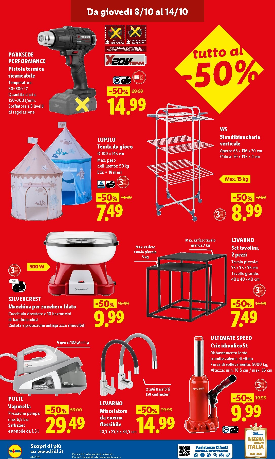 lidl - Volantino futuro Lidl - Ci siamo rifatti il look! - Lugo valido dal giovedì 08/10/2026 al mercoledì 14/10/2026 - page: 4