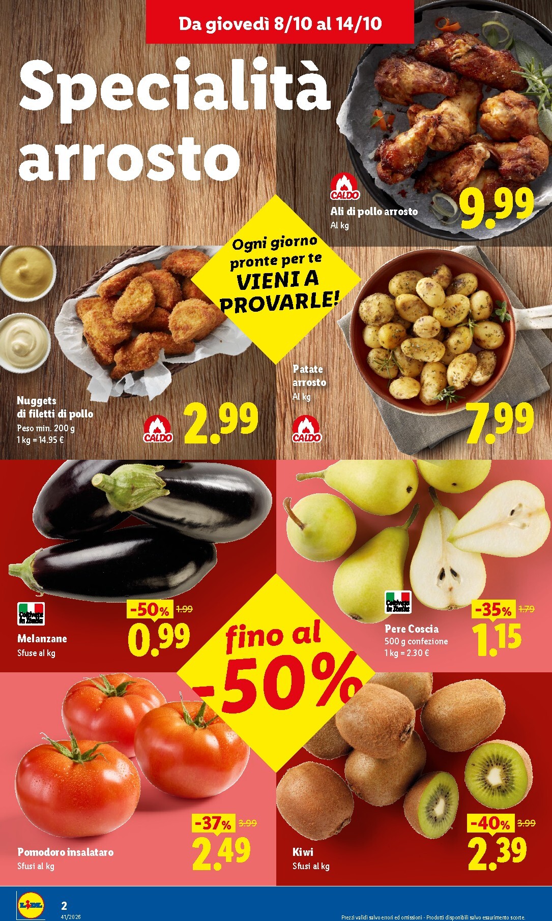 lidl - Volantino futuro Lidl - Nuova apertura Trieste valido dal giovedì 08/10/2026 al mercoledì 14/10/2026 - page: 2