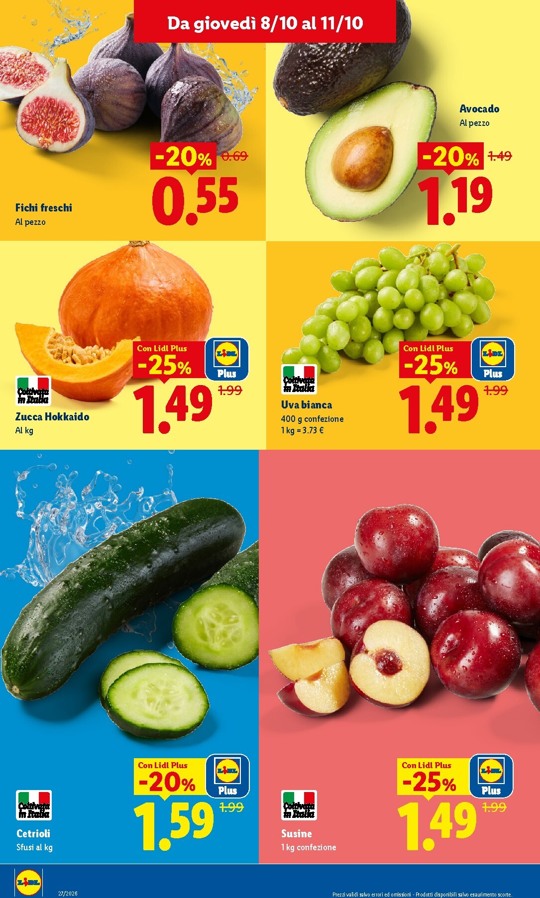 lidl - Volantino futuro Lidl - Fresca e conveniente valido dal giovedì 08/10/2026 al mercoledì 14/10/2026 - page: 2