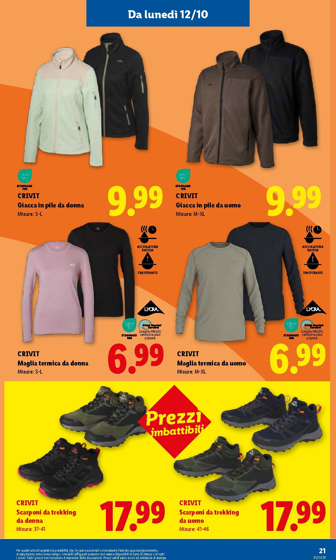 lidl - Volantino attuale di Lidl valido dal giovedì 08/10/2026 al mercoledì 14/10/2026 - page: 43