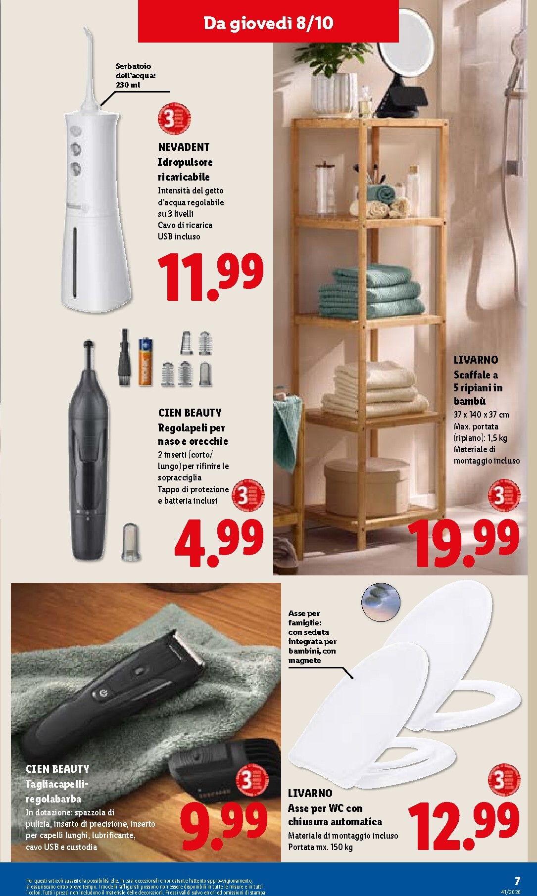 lidl - Volantino attuale di Lidl valido dal giovedì 08/10/2026 al mercoledì 14/10/2026 - page: 29