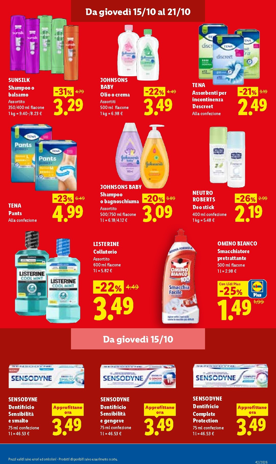 lidl - Volantino Lidl per la prossima settimana dal giovedì 15/10/2026 al mercoledì 21/10/2026 - page: 19
