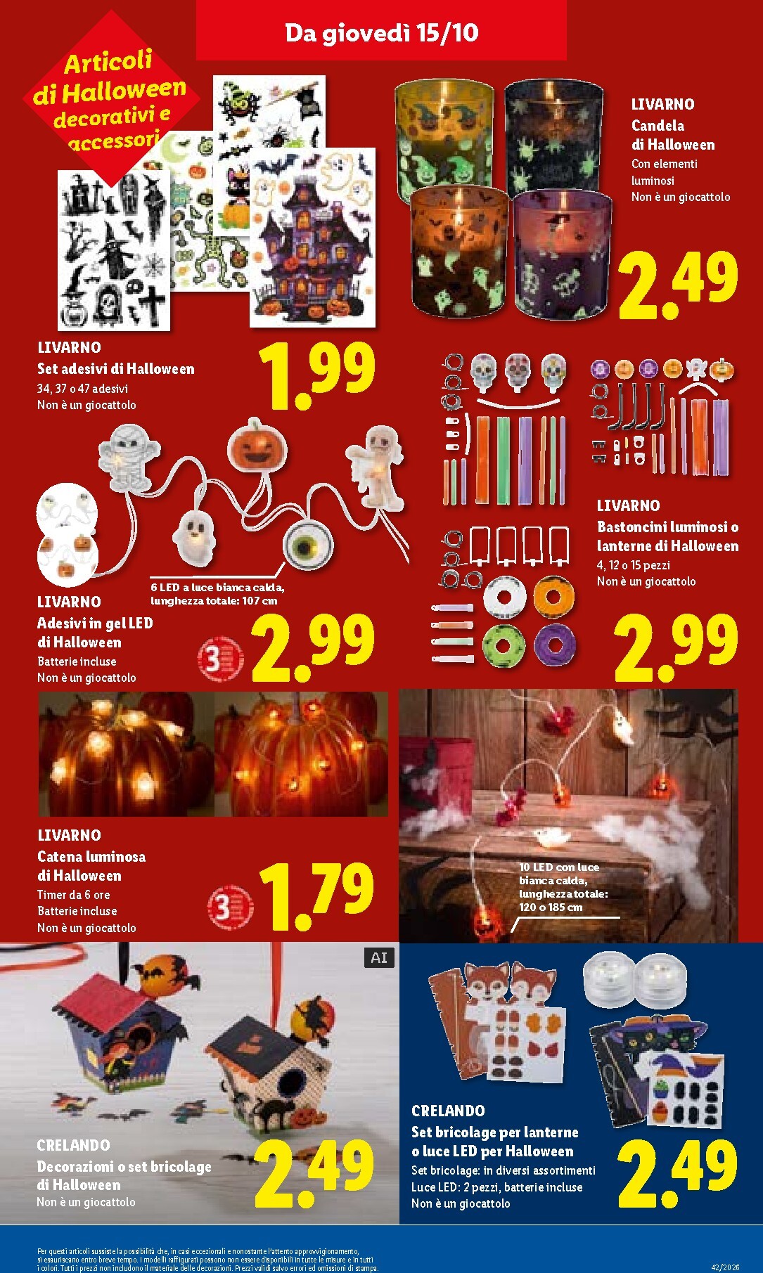 lidl - Volantino Lidl per la prossima settimana dal giovedì 15/10/2026 al mercoledì 21/10/2026 - page: 27