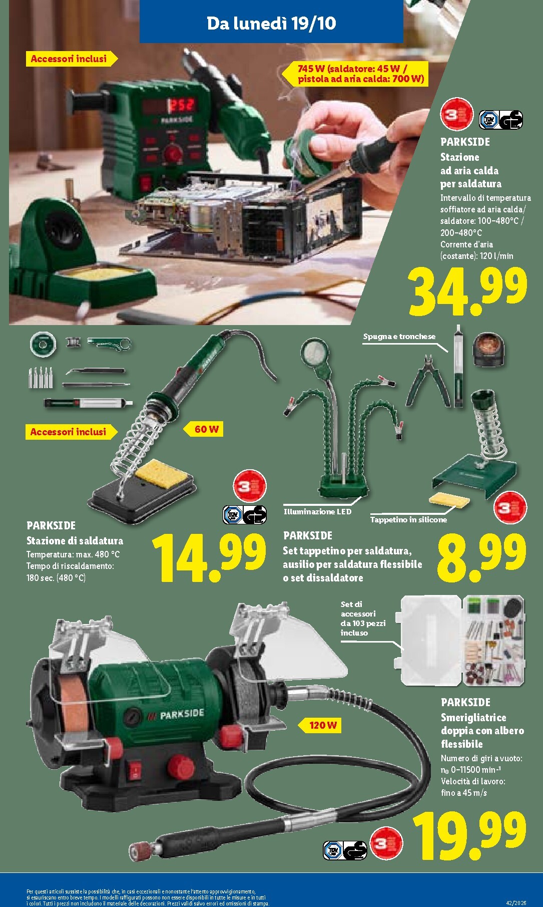 lidl - Volantino Lidl per la prossima settimana dal giovedì 15/10/2026 al mercoledì 21/10/2026 - page: 39