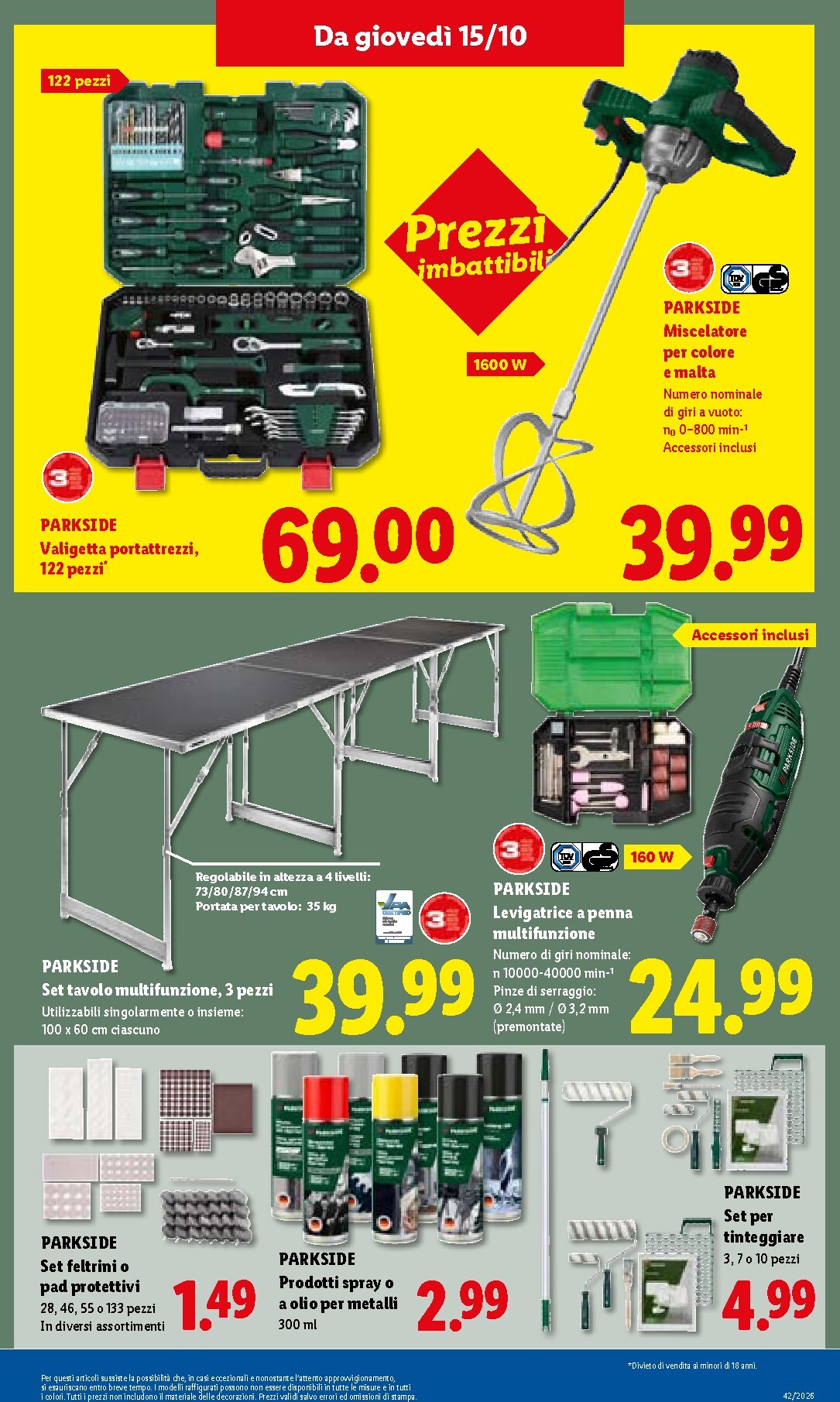 lidl - Volantino Lidl per la prossima settimana dal giovedì 15/10/2026 al mercoledì 21/10/2026 - page: 33