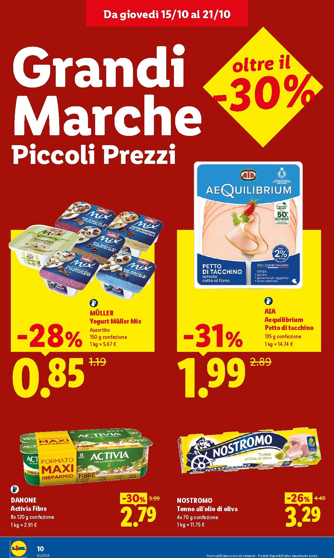 lidl - Volantino Lidl - Nuova apertura Arezzo per la prossima settimana dal giovedì 15/10/2026 al mercoledì 21/10/2026 - page: 10