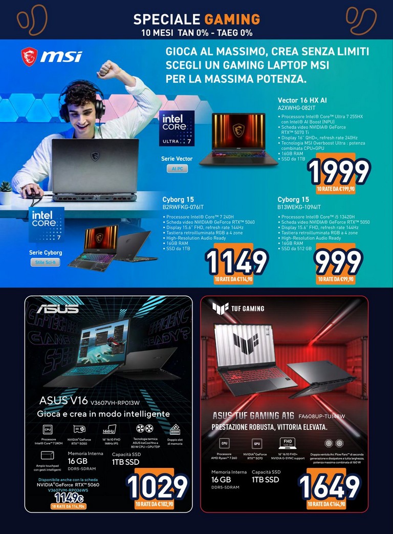 unieuro - Volantino attuale di Unieuro - Speciale Gaming valido dal venerdì 25/09/2026 al domenica 04/10/2026 - page: 4