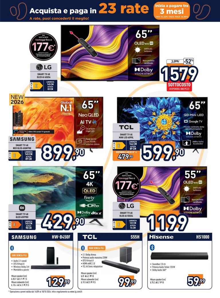 unieuro - Volantino attuale di Unieuro valido dal venerdì 02/10/2026 al domenica 11/10/2026 - page: 3