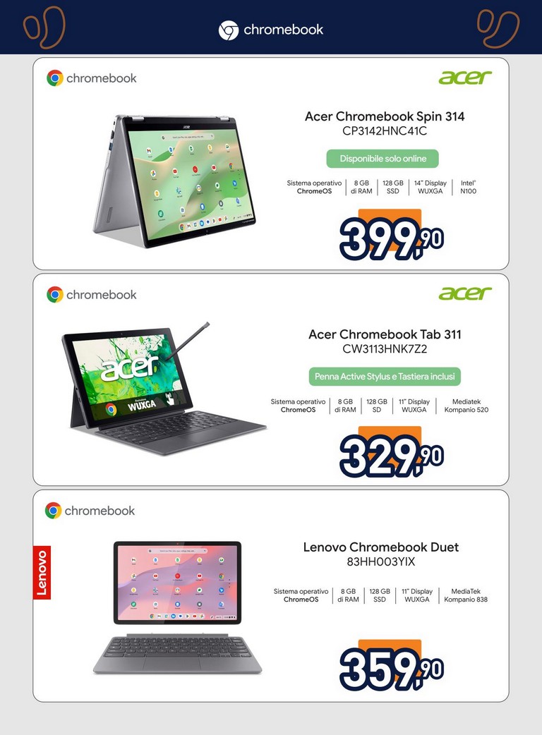 unieuro - Volantino attuale di Unieuro - Speciale Chromebook valido dal lunedì 12/10/2026 al mercoledì 28/10/2026 - page: 2