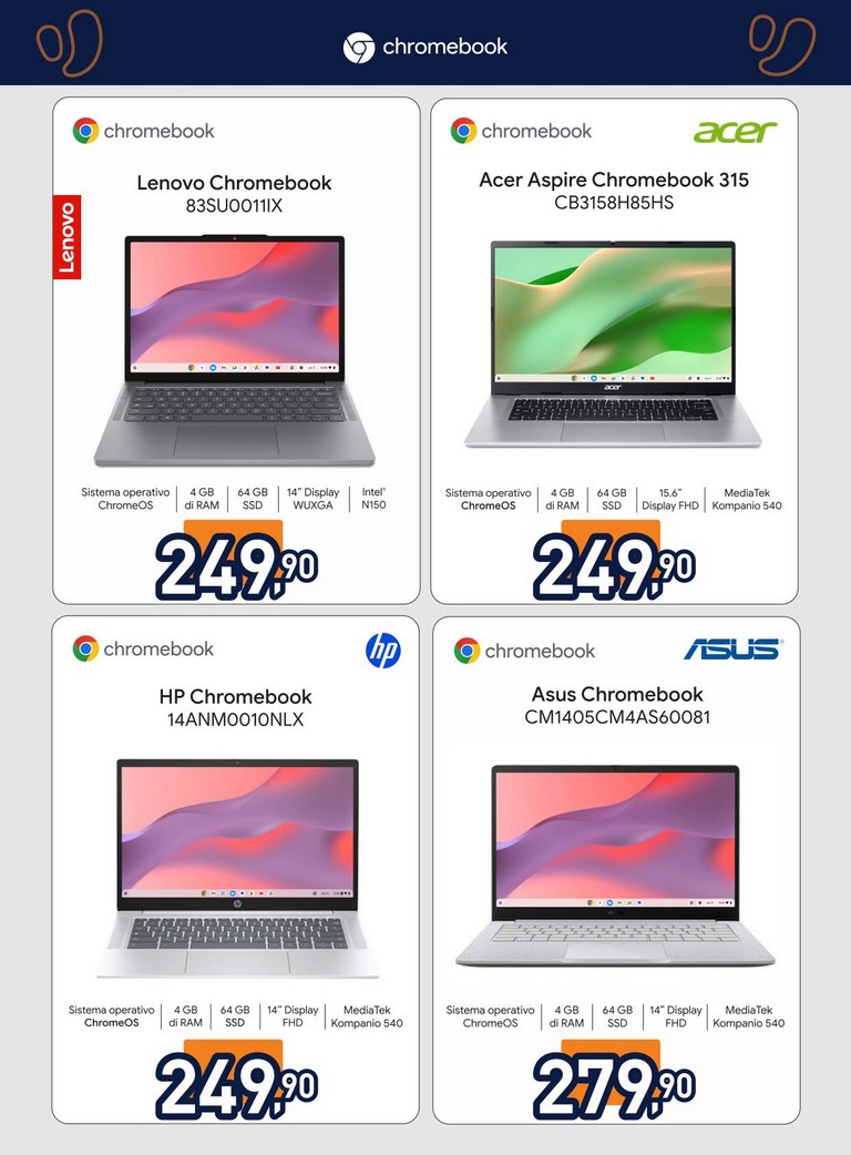 unieuro - Volantino attuale di Unieuro - Speciale Chromebook valido dal lunedì 12/10/2026 al mercoledì 28/10/2026 - page: 5