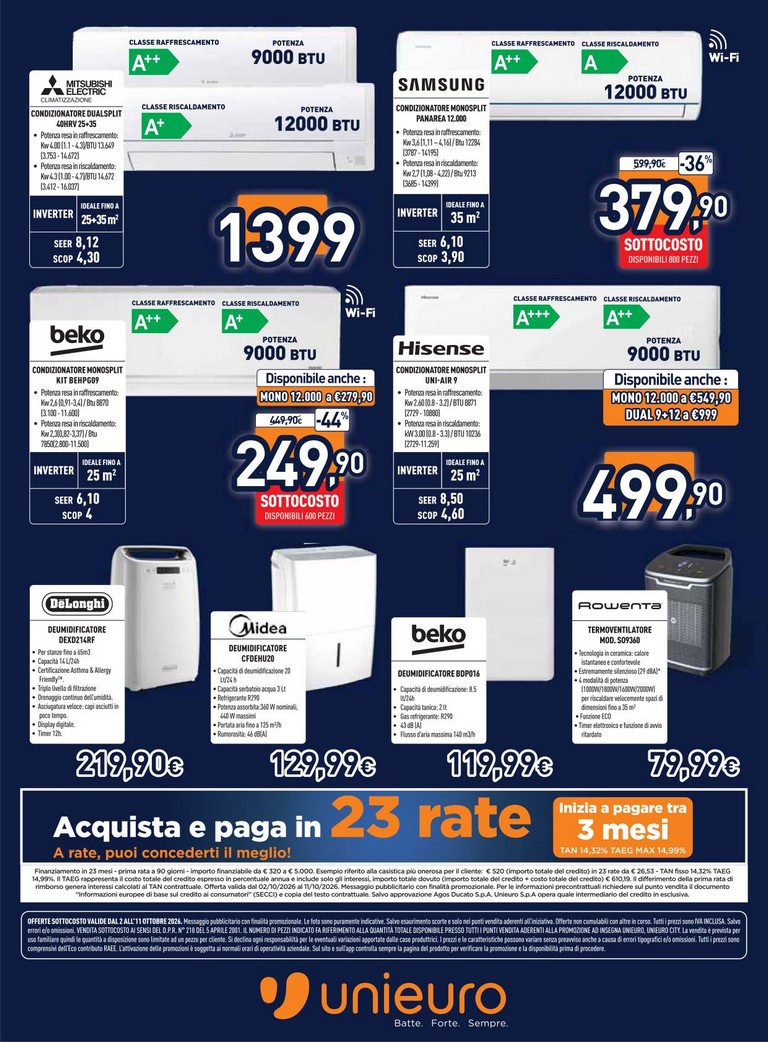unieuro - Volantino attuale di Unieuro valido dal lunedì 12/10/2026 al giovedì 29/10/2026 - page: 31