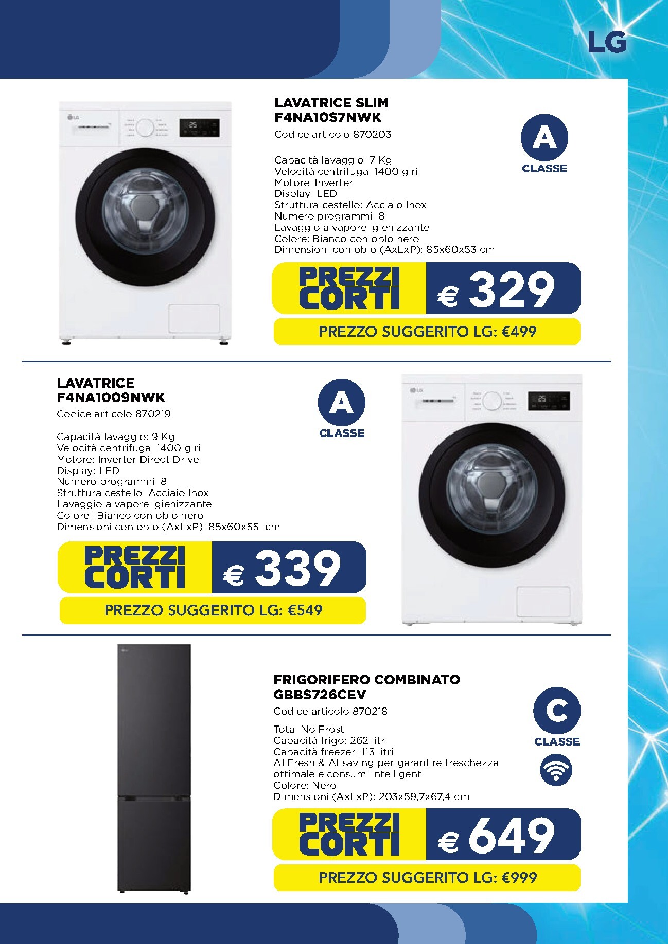 esselunga - Volantino attuale di Esselunga - Speciale Elettrodomestici valido dal mercoledì 15/07/2026 al domenica 18/10/2026 - page: 7