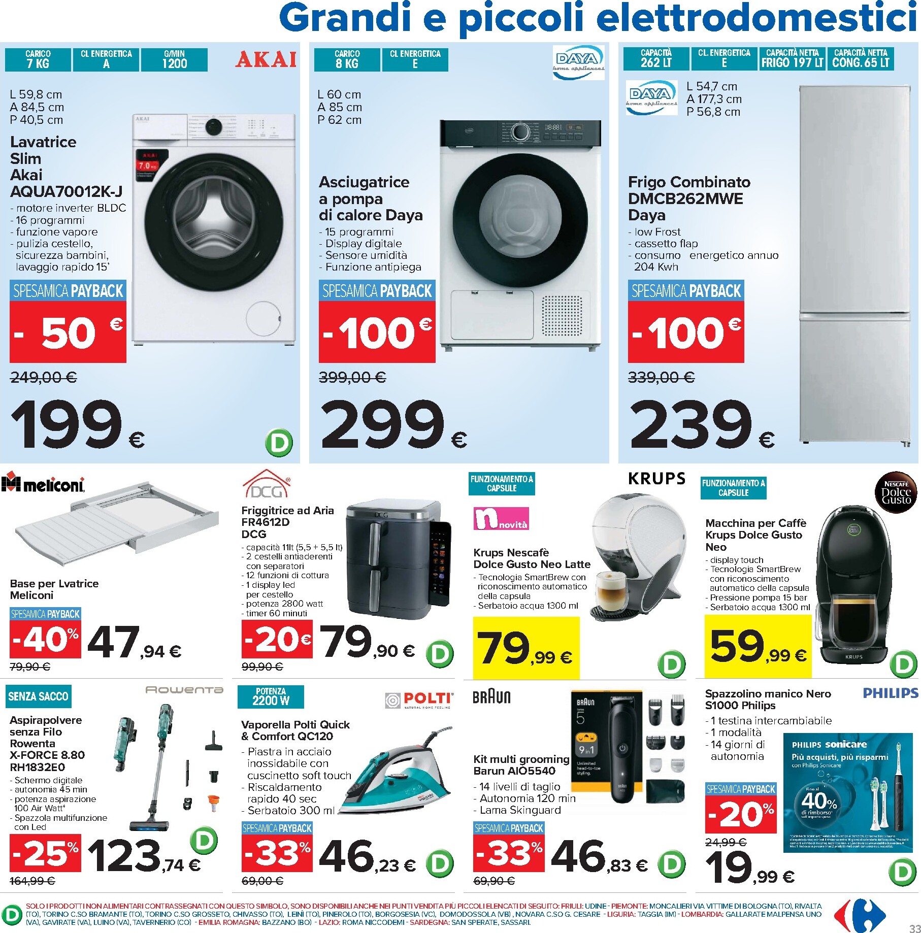 carrefour - Volantino Carrefour per la prossima settimana dal martedì 13/10/2026 al giovedì 22/10/2026 - page: 33