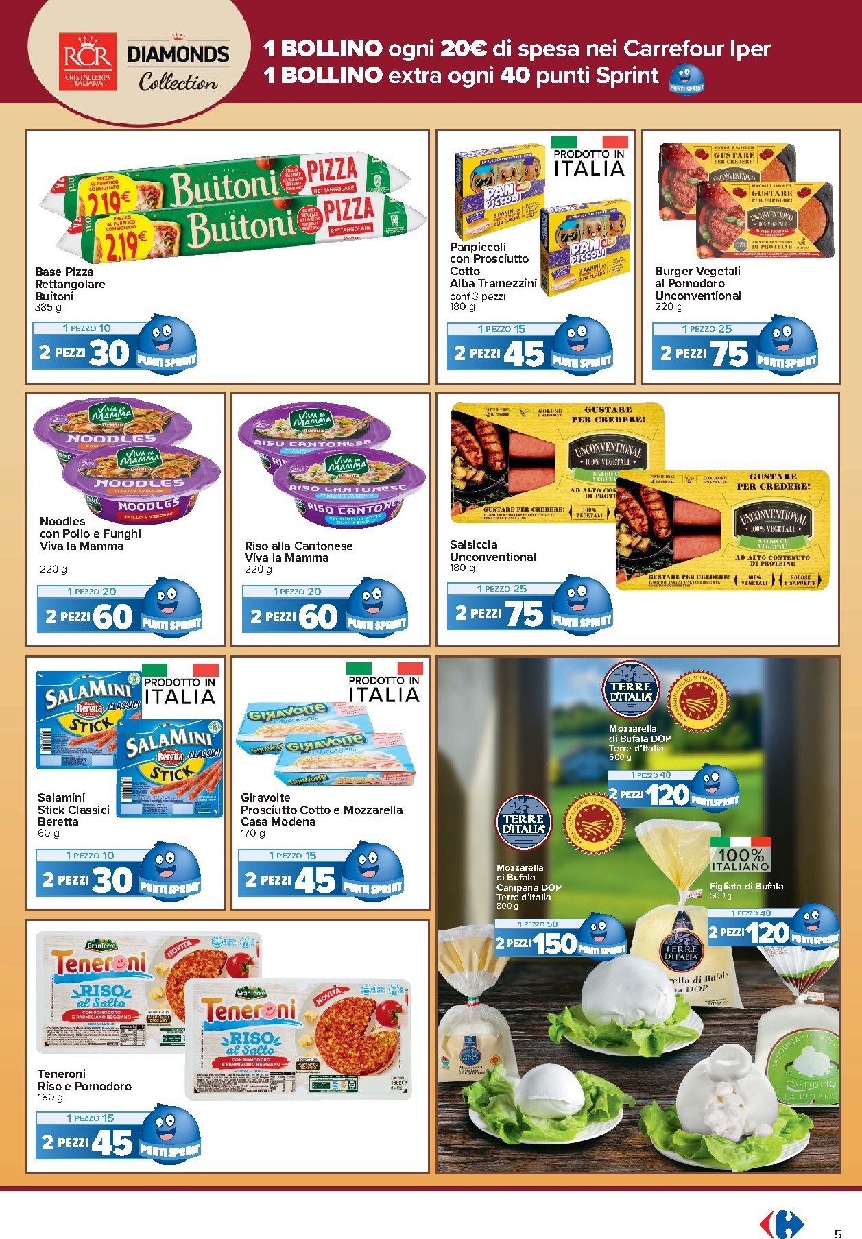 carrefour - Volantino attuale di Carrefour - Punti Sprint Payback valido dal martedì 13/10/2026 al domenica 25/10/2026 - page: 5