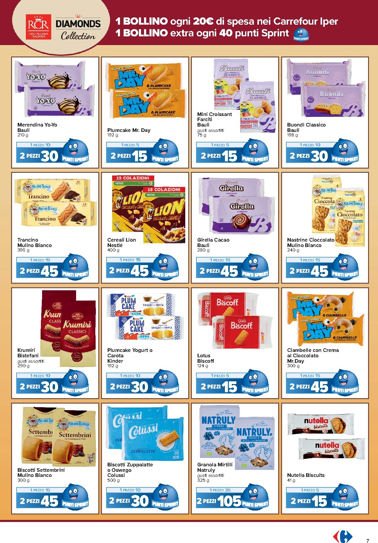 carrefour - Volantino attuale di Carrefour - Punti Sprint Payback valido dal martedì 13/10/2026 al domenica 25/10/2026 - page: 7
