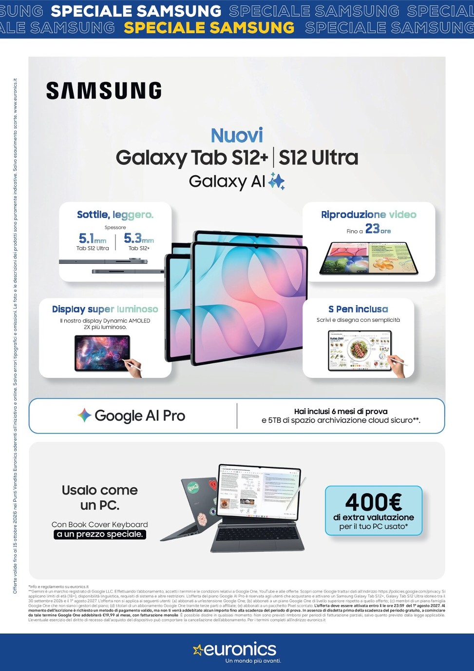 euronics - Volantino attuale di Euronics - Speciale Samsung valido dal giovedì 01/10/2026 al giovedì 15/10/2026 - page: 3