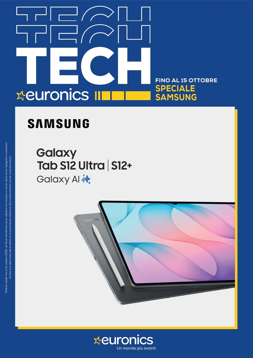 euronics - Volantino attuale di Euronics - Speciale Samsung valido dal giovedì 01/10/2026 al giovedì 15/10/2026
