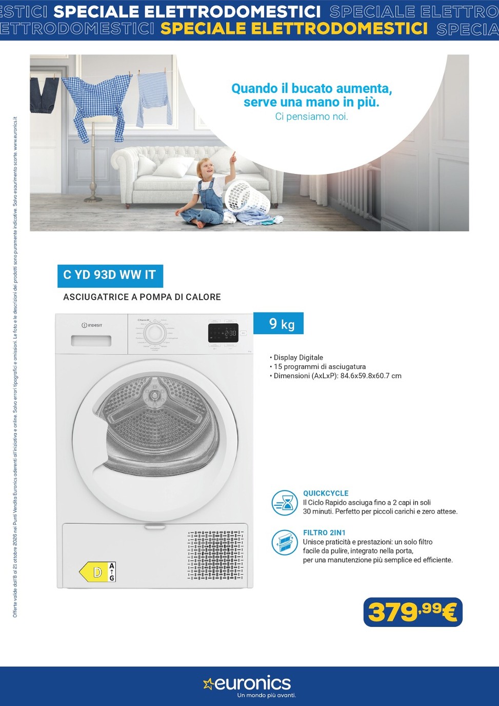 euronics - Volantino attuale di Euronics - Speciale Beko valido dal giovedì 08/10/2026 al mercoledì 21/10/2026 - page: 9