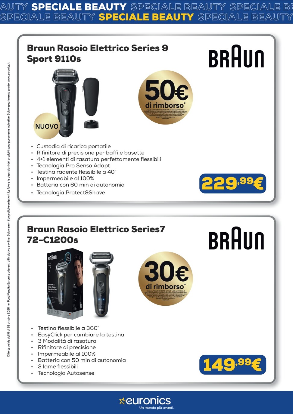 euronics - Volantino attuale di Euronics - Beauty valido dal giovedì 08/10/2026 al mercoledì 28/10/2026 - page: 3