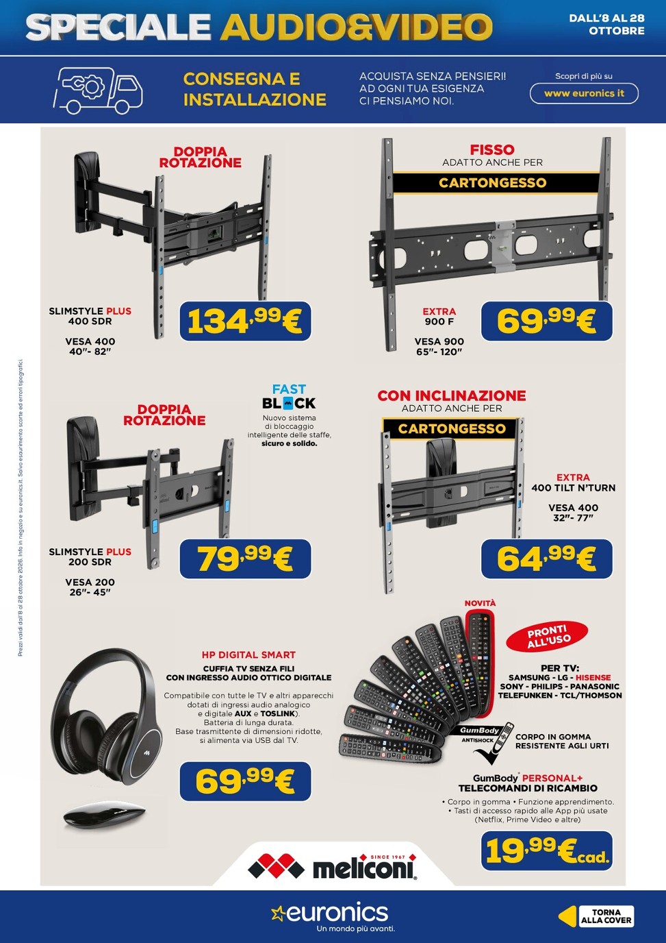 euronics - Volantino attuale di Euronics - Audio Video valido dal giovedì 08/10/2026 al mercoledì 28/10/2026 - page: 17