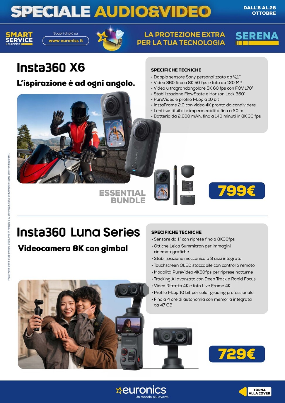 euronics - Volantino attuale di Euronics - Audio Video valido dal giovedì 08/10/2026 al mercoledì 28/10/2026 - page: 18