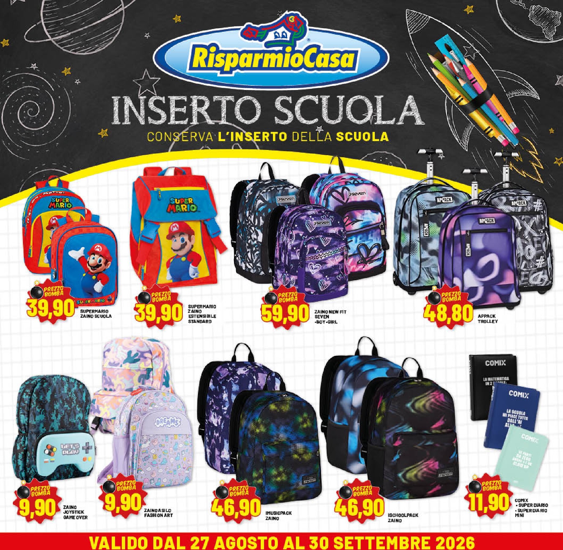 risparmio-casa - Volantino attuale di Risparmio Casa valido dal giovedì 27/08/2026 al domenica 13/09/2026 - page: 9