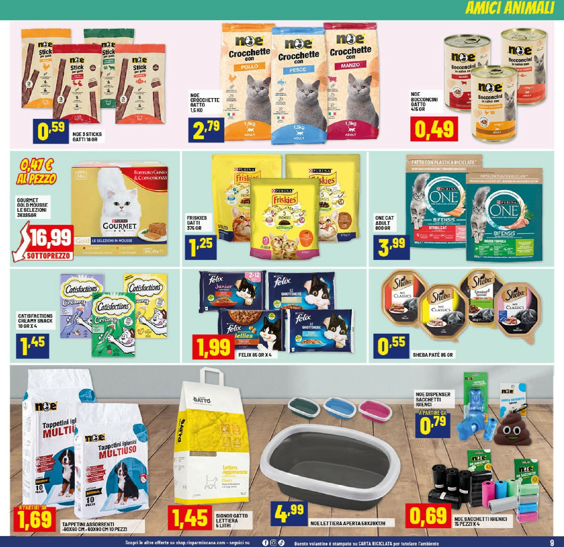 risparmio-casa - Volantino Risparmio Casa valido dal 24/01 al 08/02 - page: 9