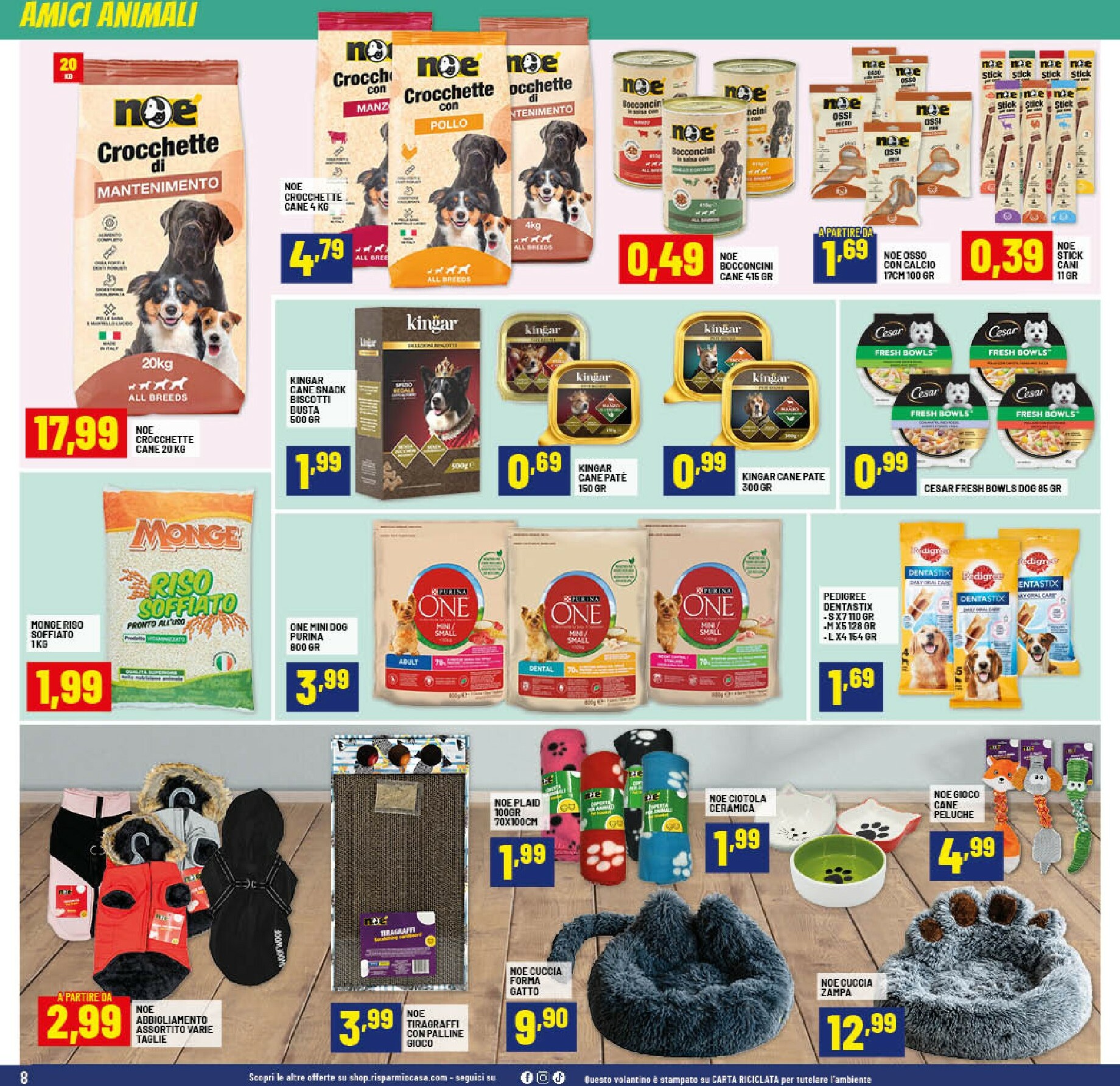 risparmio-casa - Volantino Risparmio Casa valido dal 24/01 al 08/02 - page: 8