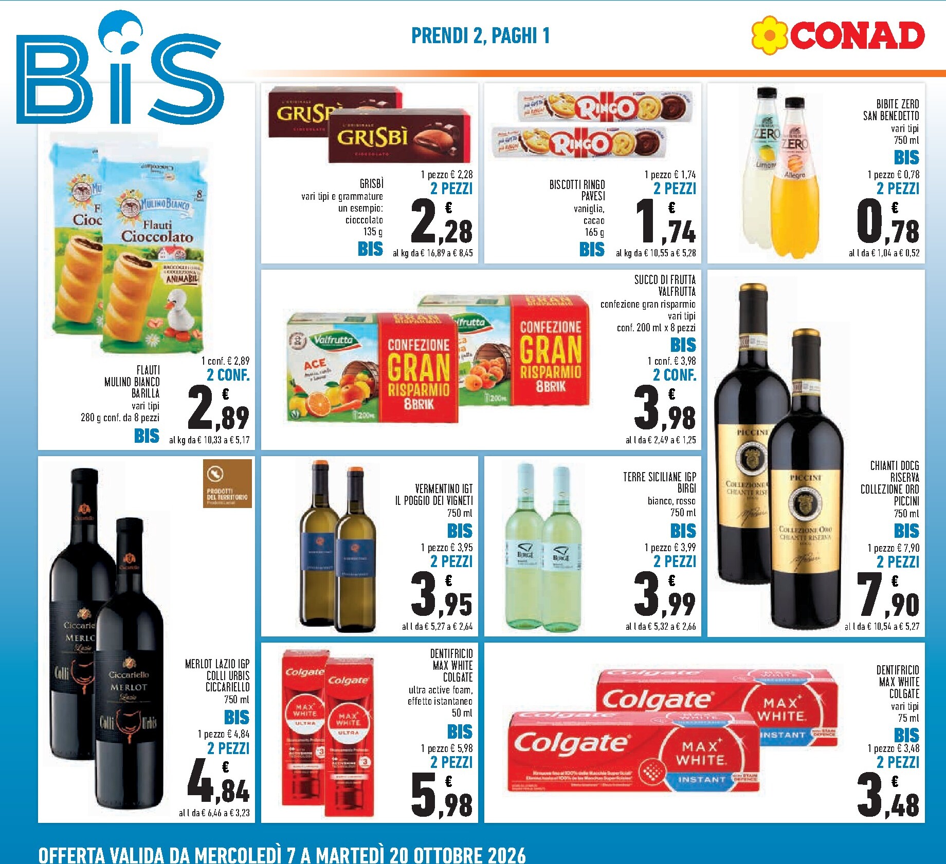 conad - Volantino Conad per la prossima settimana dal mercoledì 07/10/2026 al martedì 20/10/2026 - page: 4