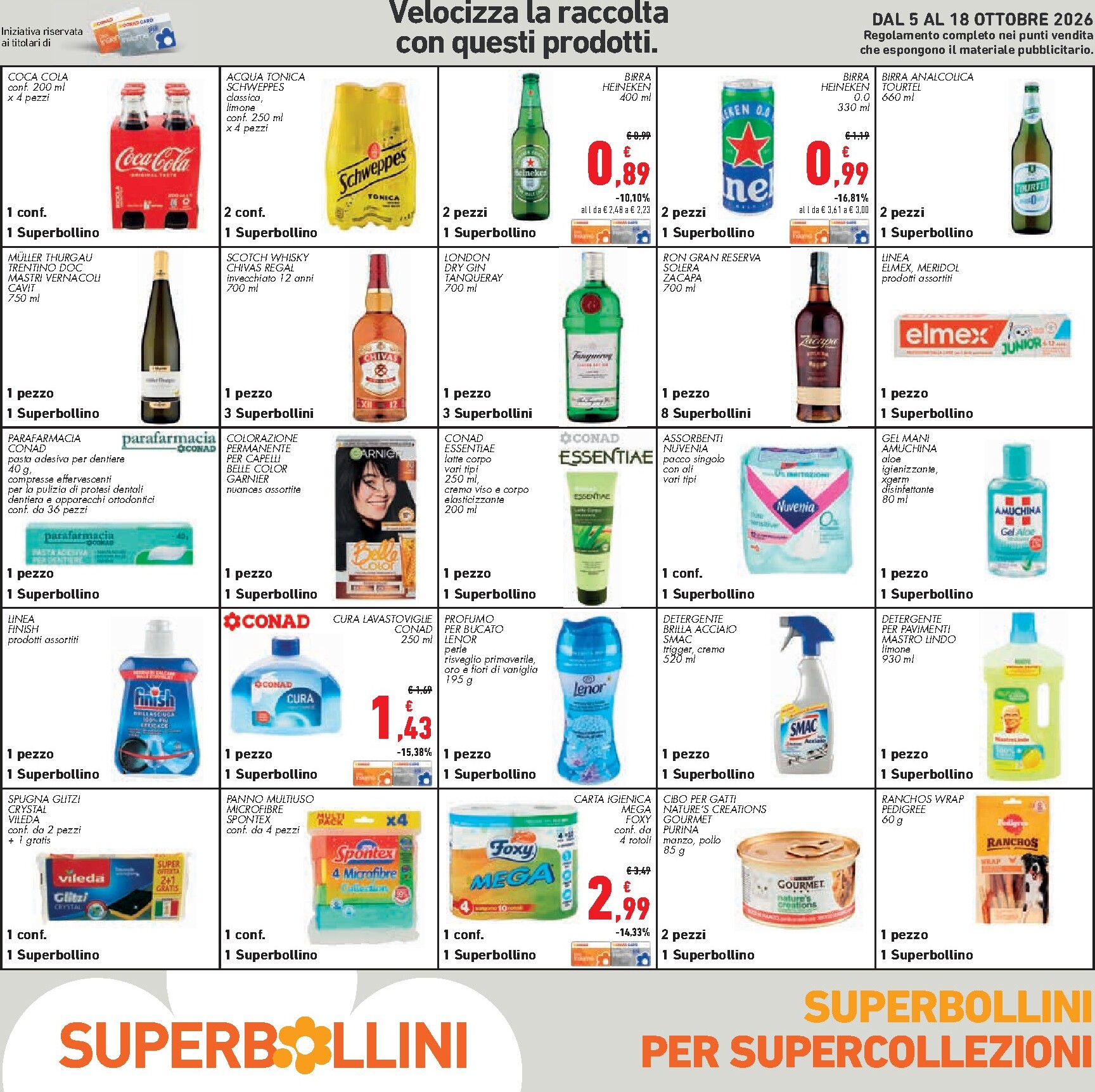 conad - Volantino Conad per la prossima settimana dal mercoledì 07/10/2026 al martedì 20/10/2026 - page: 22