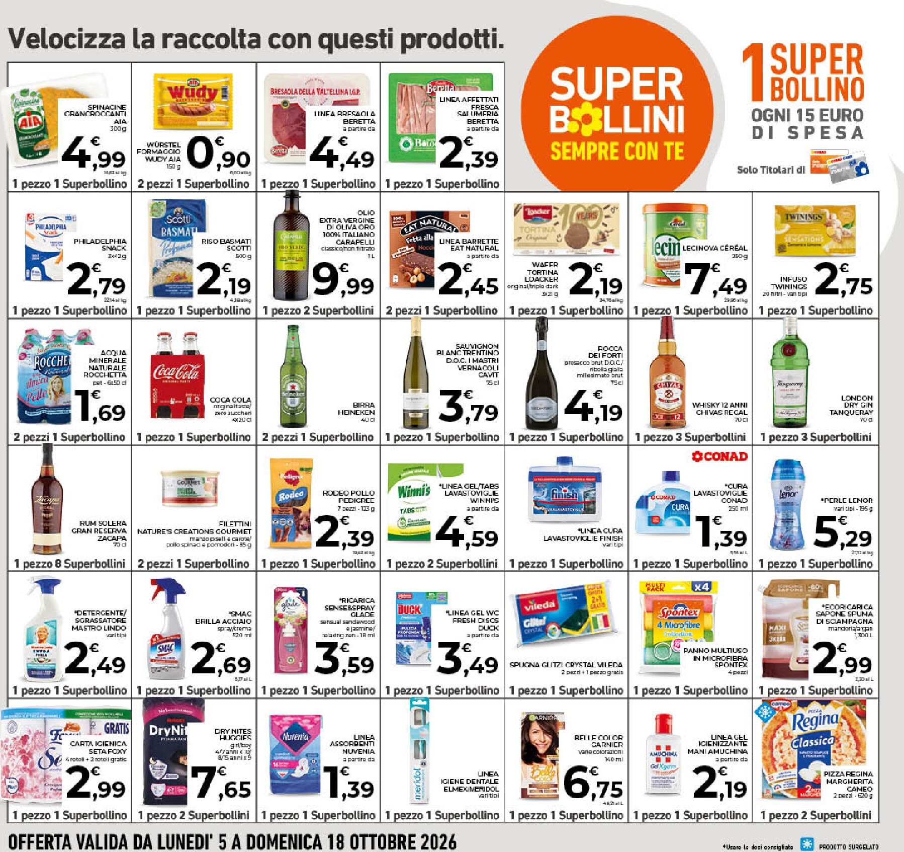 conad - Volantino futuro Conad - Frosinone, Latina, Rieti valido dal mercoledì 07/10/2026 al domenica 18/10/2026 - page: 23