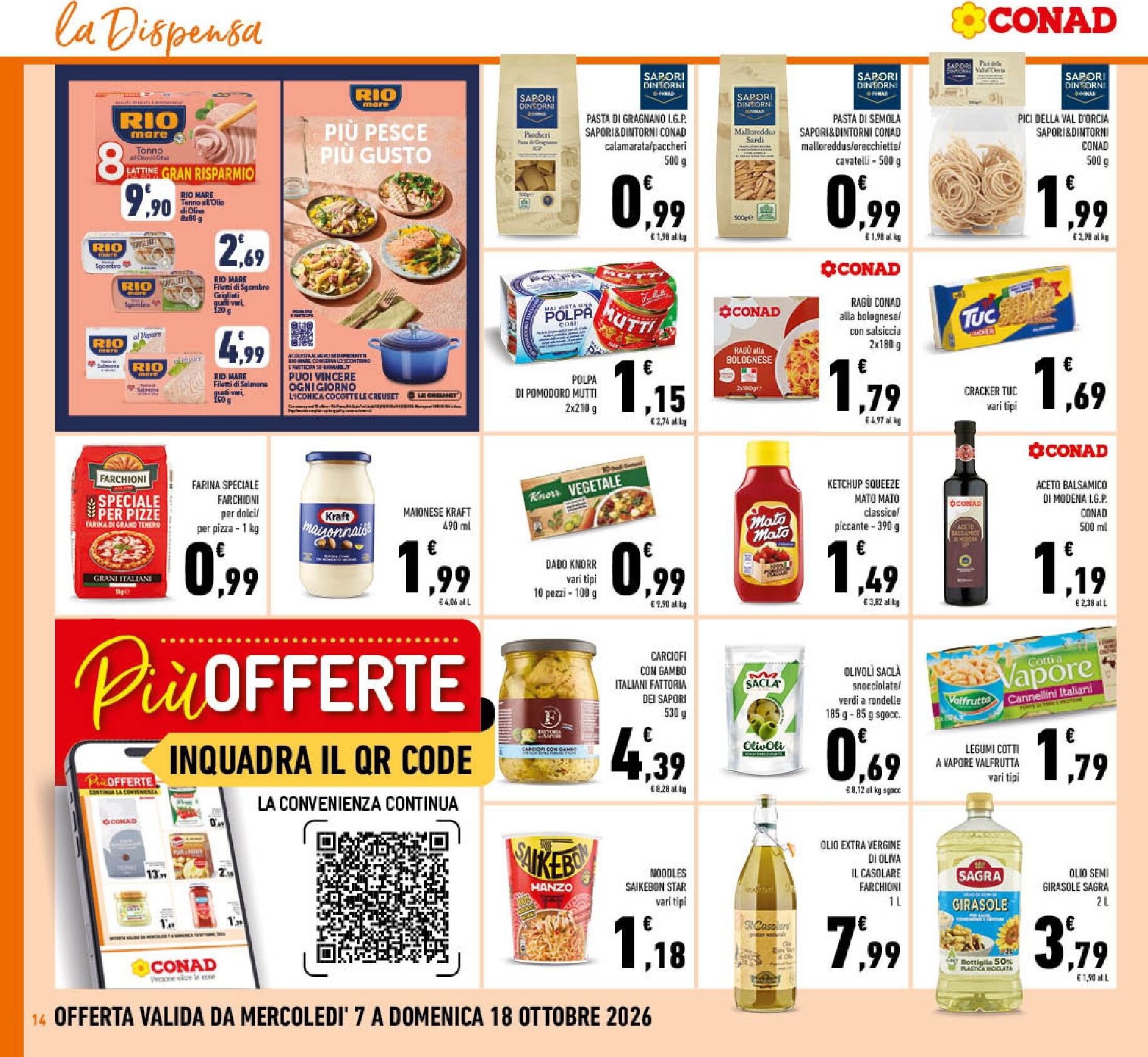 conad - Volantino futuro Conad - Frosinone, Latina, Rieti valido dal mercoledì 07/10/2026 al domenica 18/10/2026 - page: 14
