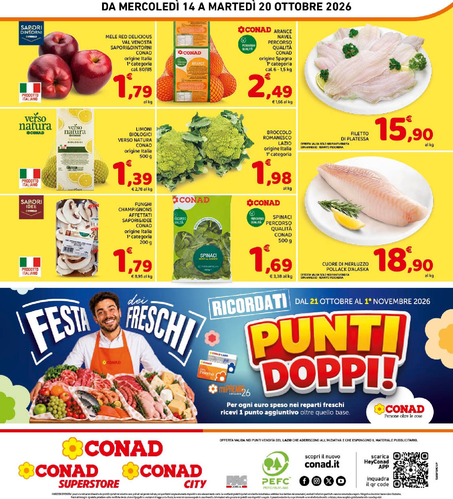 conad - Volantino futuro Conad - Convenienza Più valido dal mercoledì 14/10/2026 al martedì 20/10/2026 - page: 8
