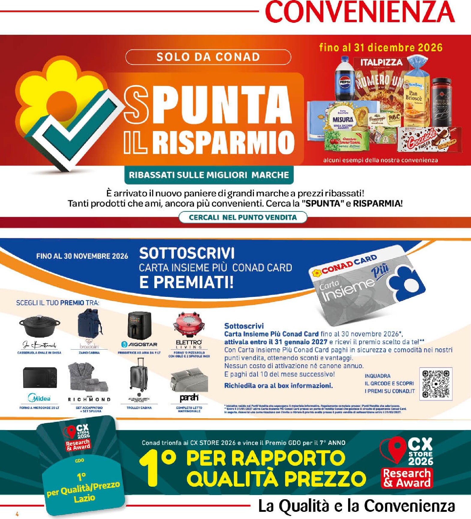 conad - Volantino futuro Conad - Convenienza Più valido dal mercoledì 14/10/2026 al martedì 20/10/2026 - page: 4