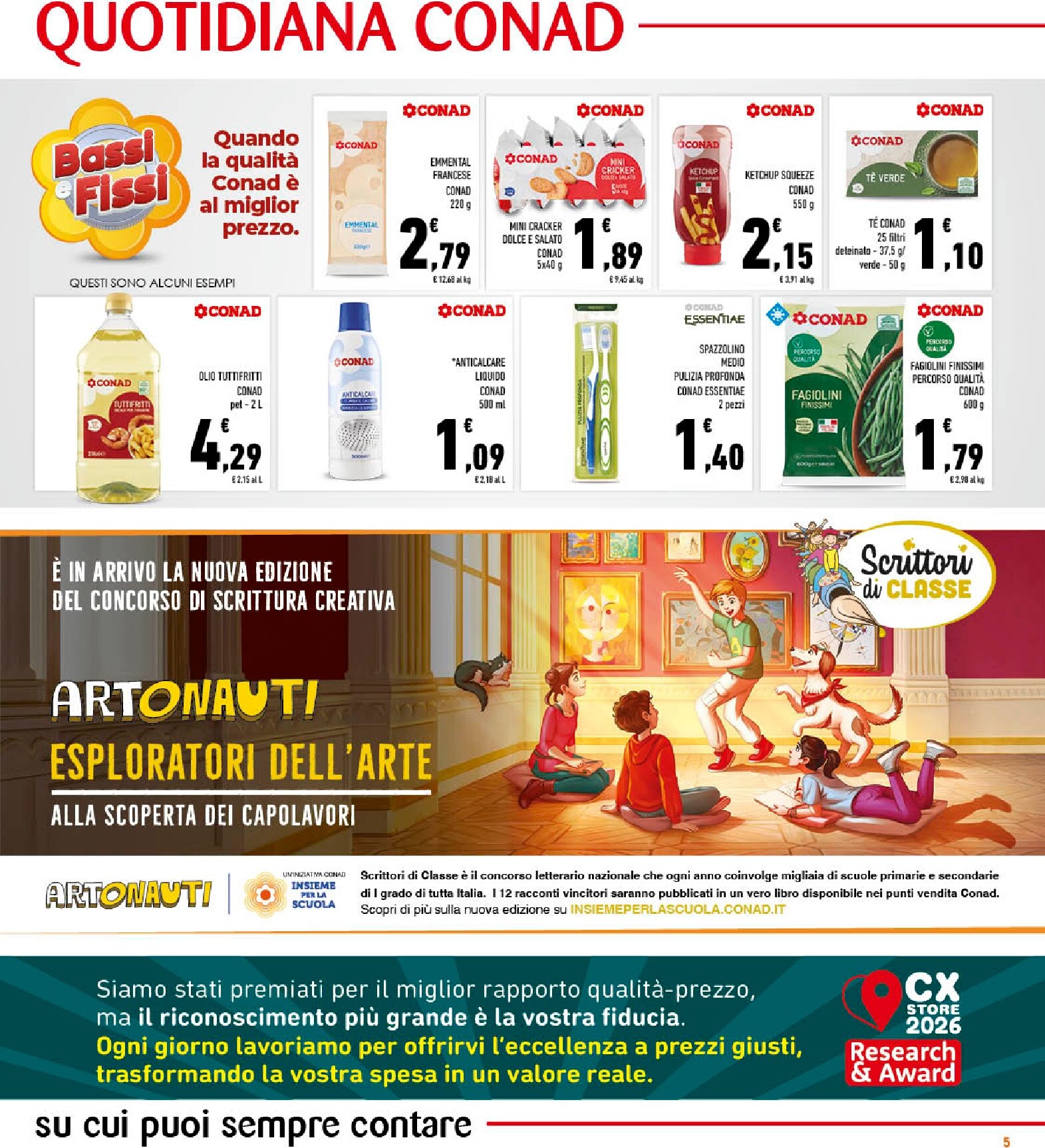 conad - Volantino futuro Conad - Convenienza Più valido dal mercoledì 14/10/2026 al martedì 20/10/2026 - page: 5