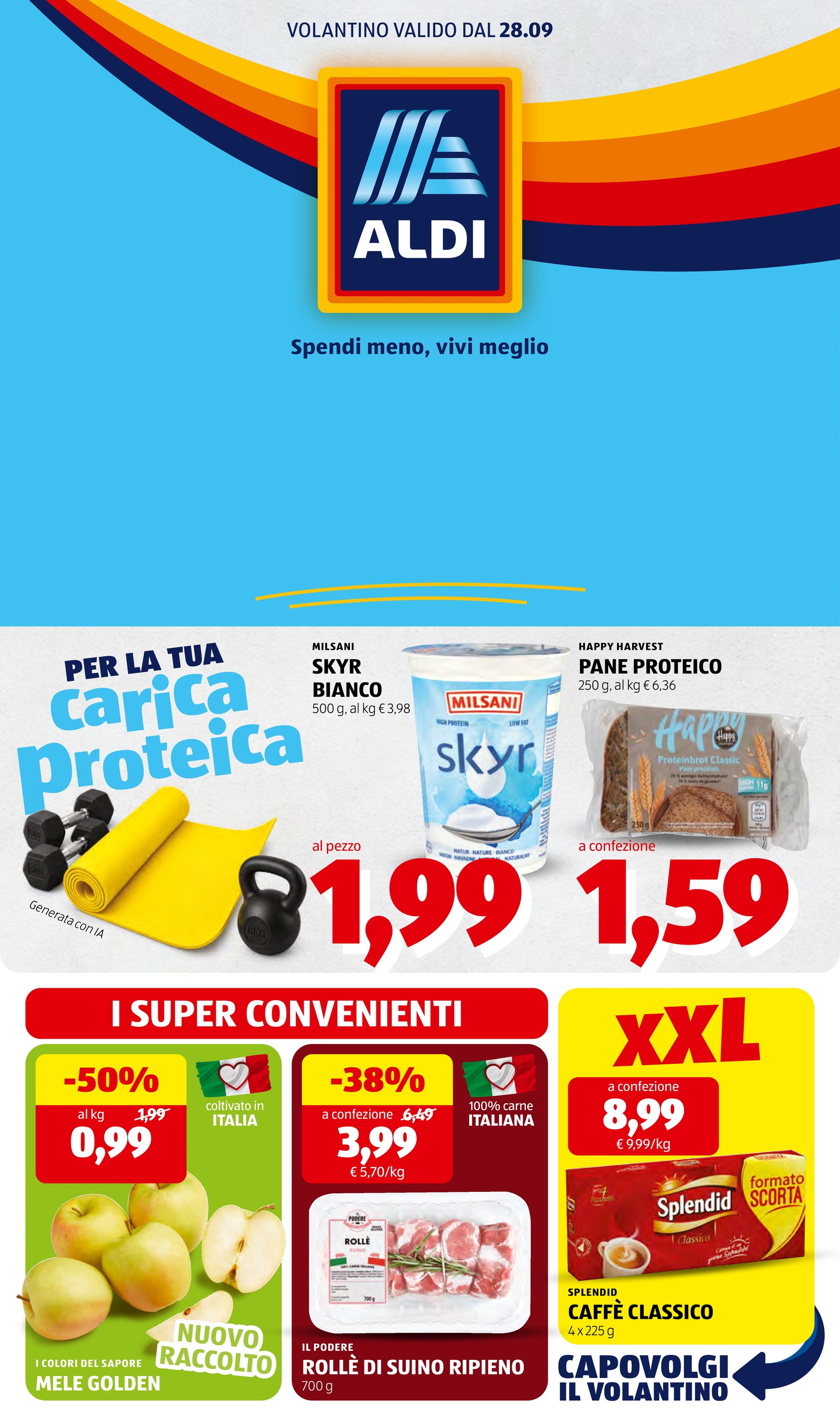 aldi - Volantino ALDI per la prossima settimana dal lunedì 28/09/2026 al domenica 04/10/2026