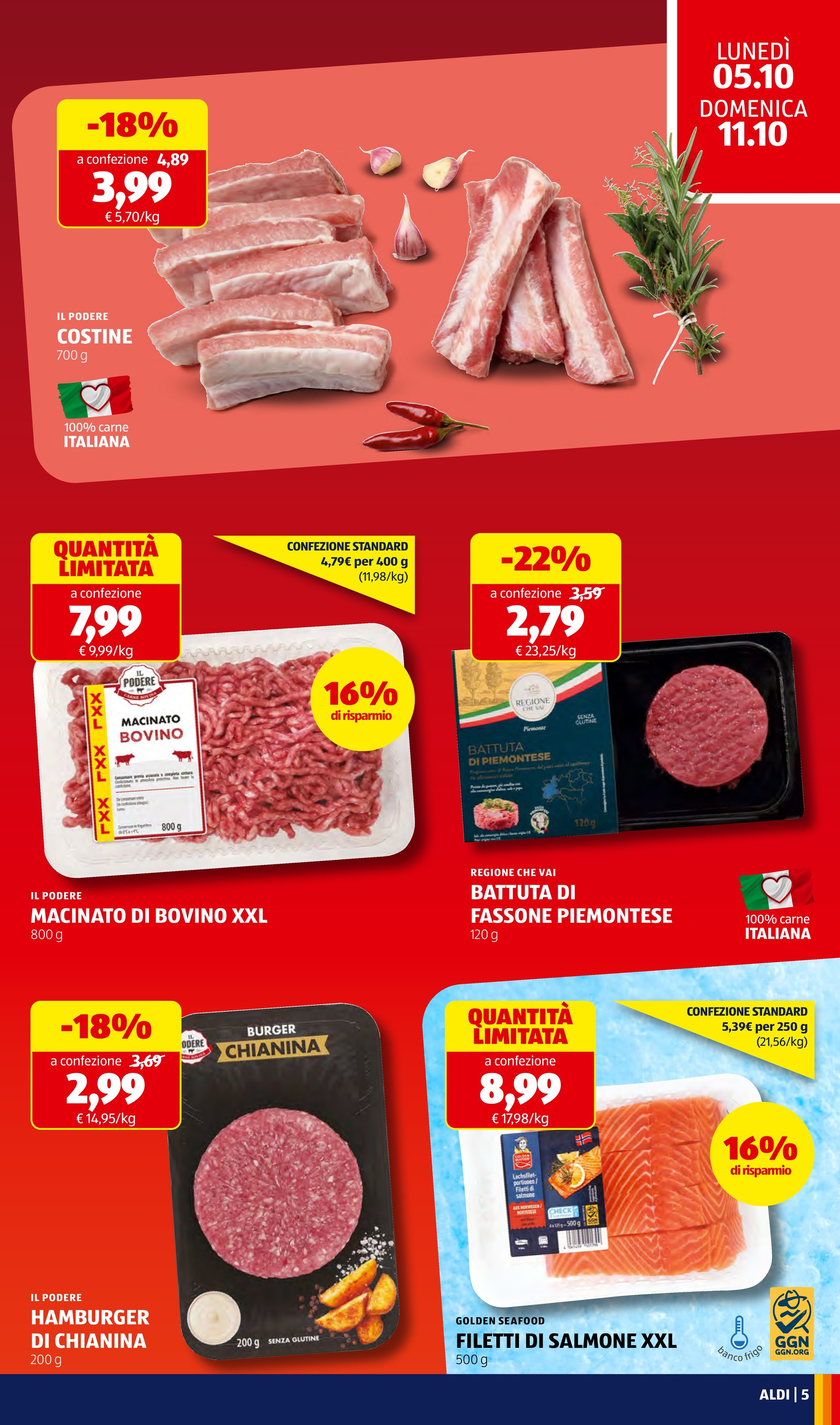 aldi - Volantino ALDI per la prossima settimana dal lunedì 05/10/2026 al domenica 11/10/2026 - page: 7