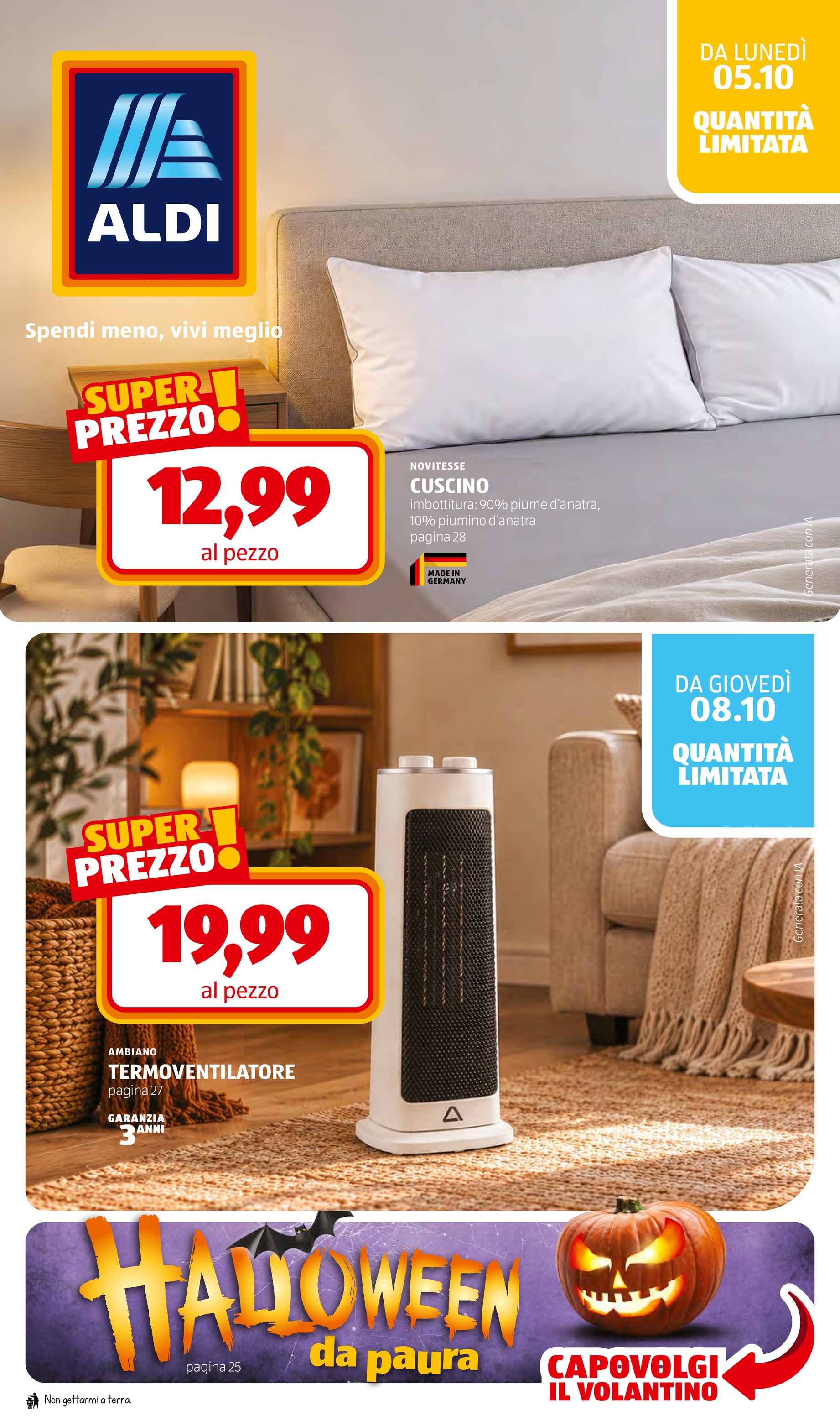 aldi - Volantino ALDI per la prossima settimana dal lunedì 05/10/2026 al domenica 11/10/2026 - page: 34