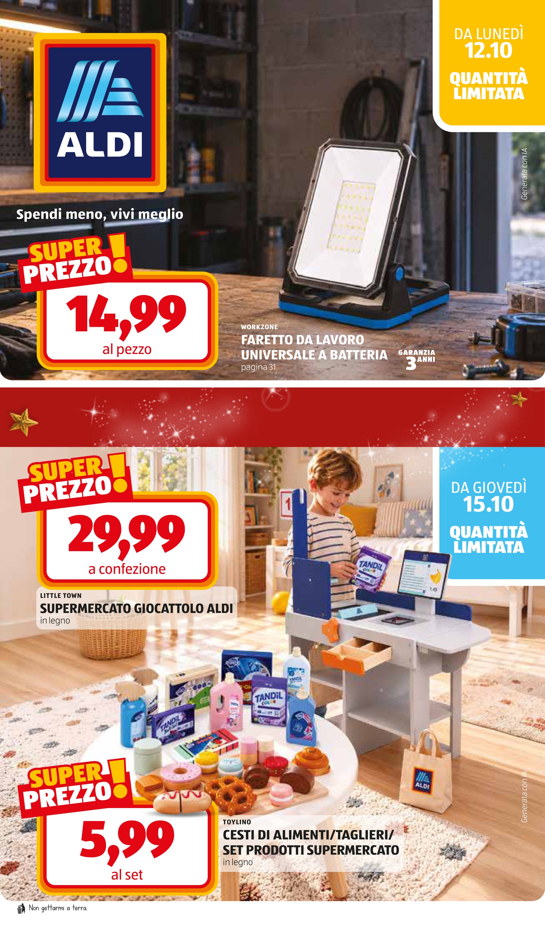 aldi - Volantino attuale di ALDI valido dal lunedì 12/10/2026 al domenica 18/10/2026 - page: 38