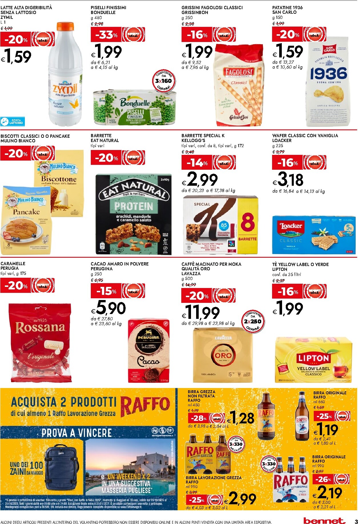 bennet - Volantino attuale di Bennet - Offerte Extra valido dal lunedì 05/10/2026 al mercoledì 14/10/2026 - page: 3