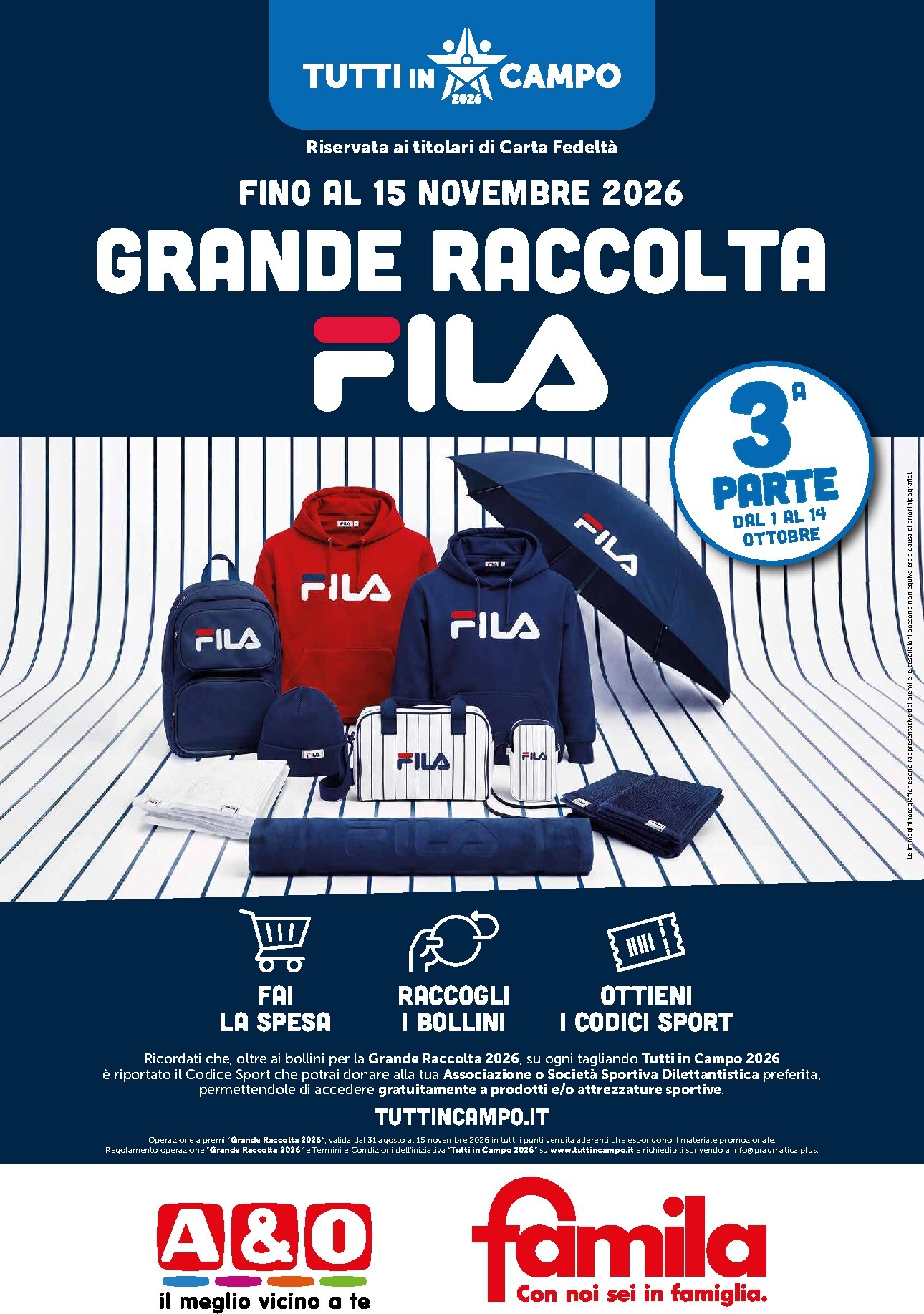 famila - Volantino attuale di Famila - Prodotti Sponsor valido dal giovedì 01/10/2026 al domenica 15/11/2026