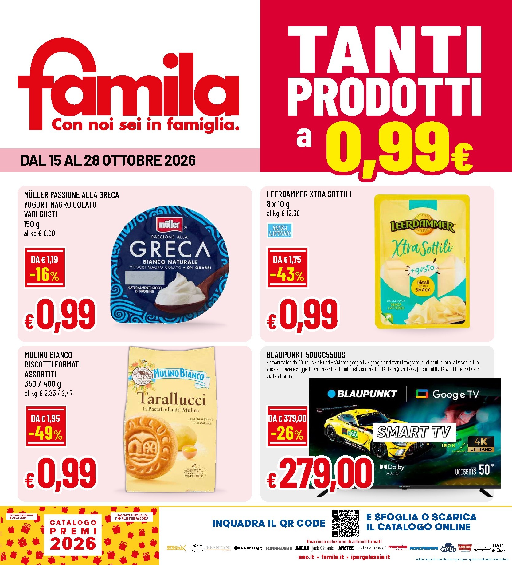 famila - Volantino futuro Famila valido dal giovedì 15/10/2026 al mercoledì 28/10/2026 - page: 1