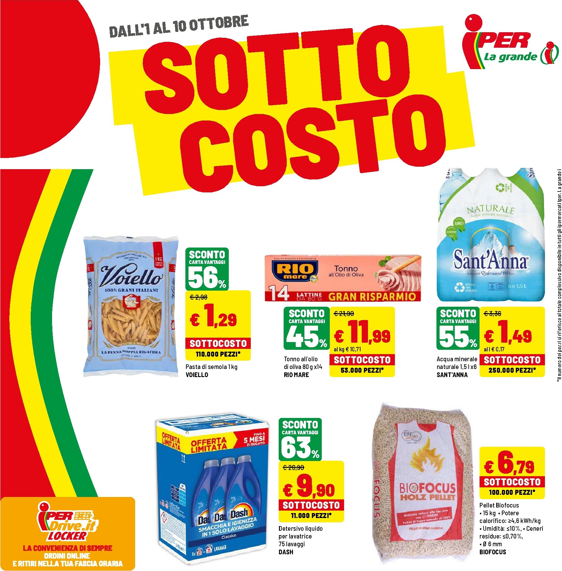 iper - Volantino attuale di Iper valido dal giovedì 01/10/2026 al sabato 10/10/2026 - page: 1