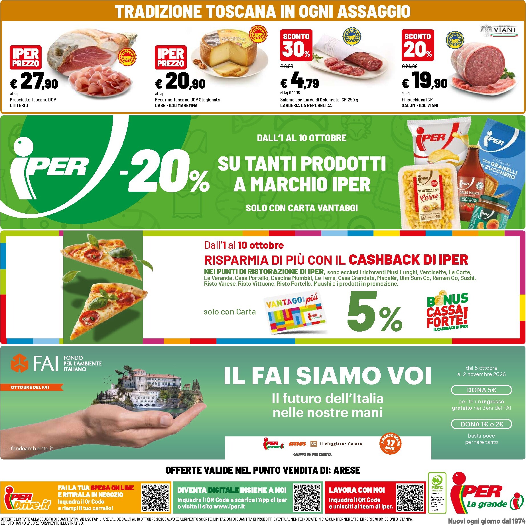 iper - Volantino attuale di Iper valido dal giovedì 01/10/2026 al sabato 10/10/2026 - page: 43