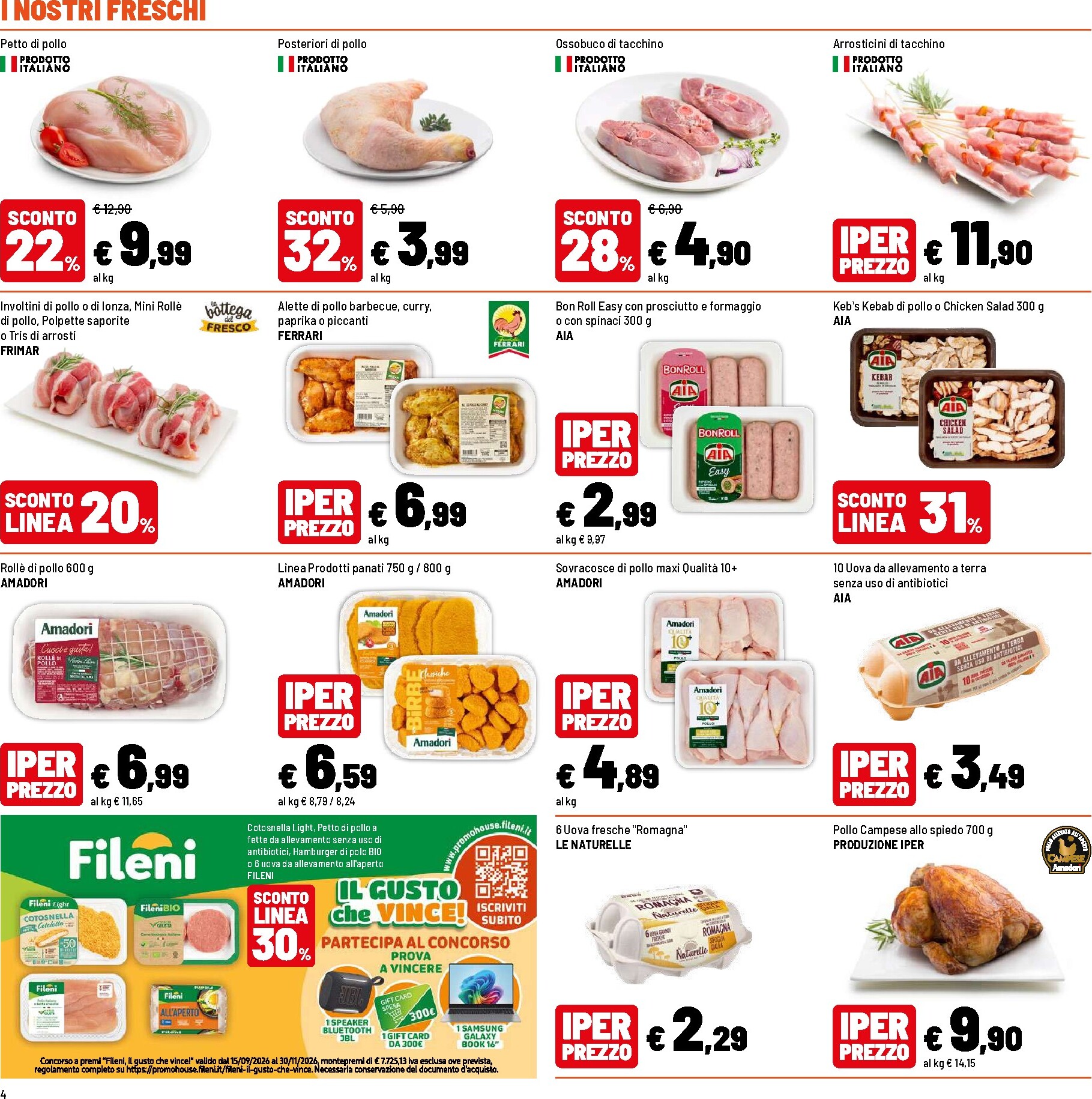 iper - Volantino attuale di Iper valido dal lunedì 12/10/2026 al domenica 25/10/2026 - page: 4