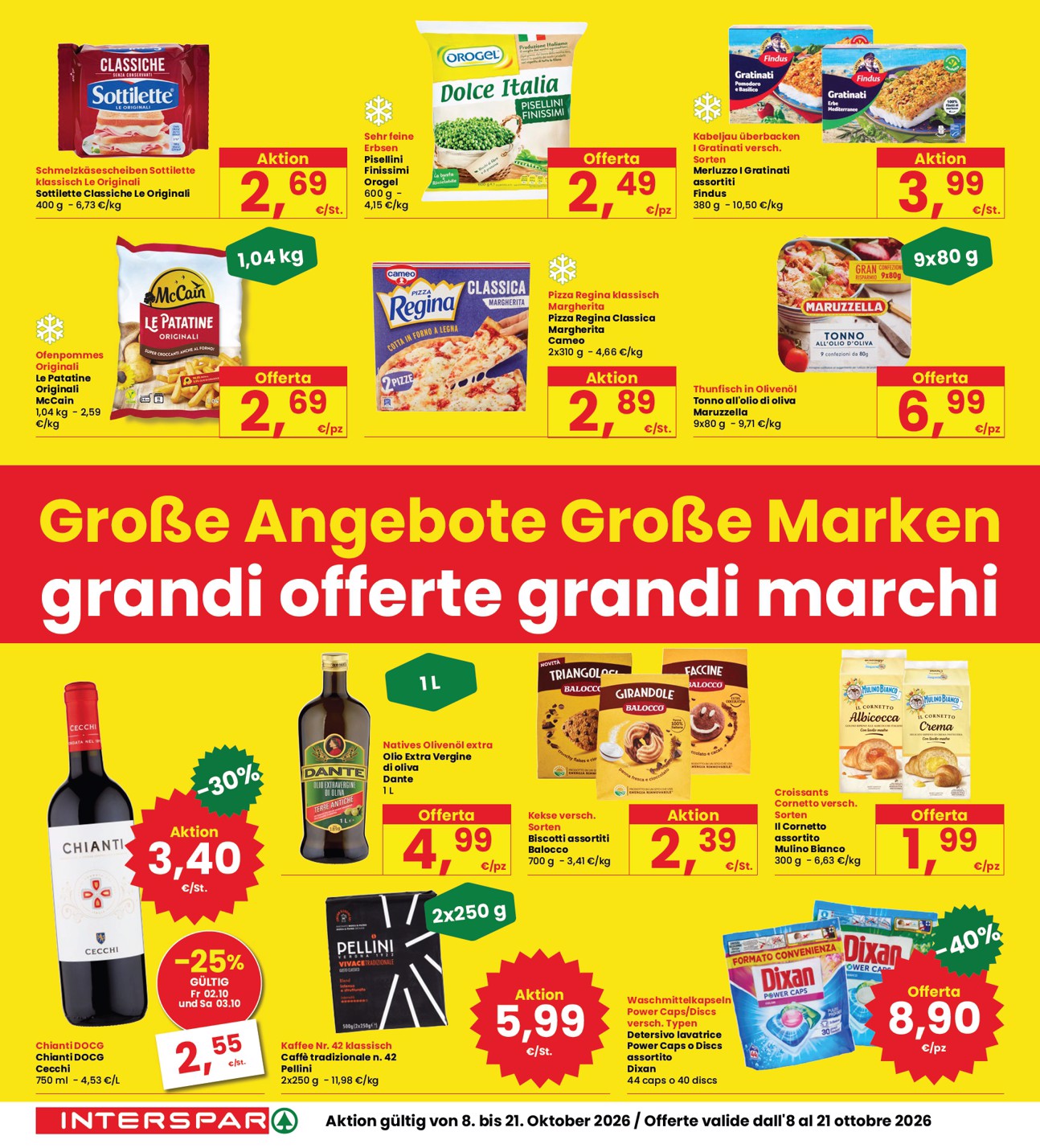 interspar - Volantino attuale di INTERSPAR valido dal giovedì 08/10/2026 al mercoledì 21/10/2026 - page: 4